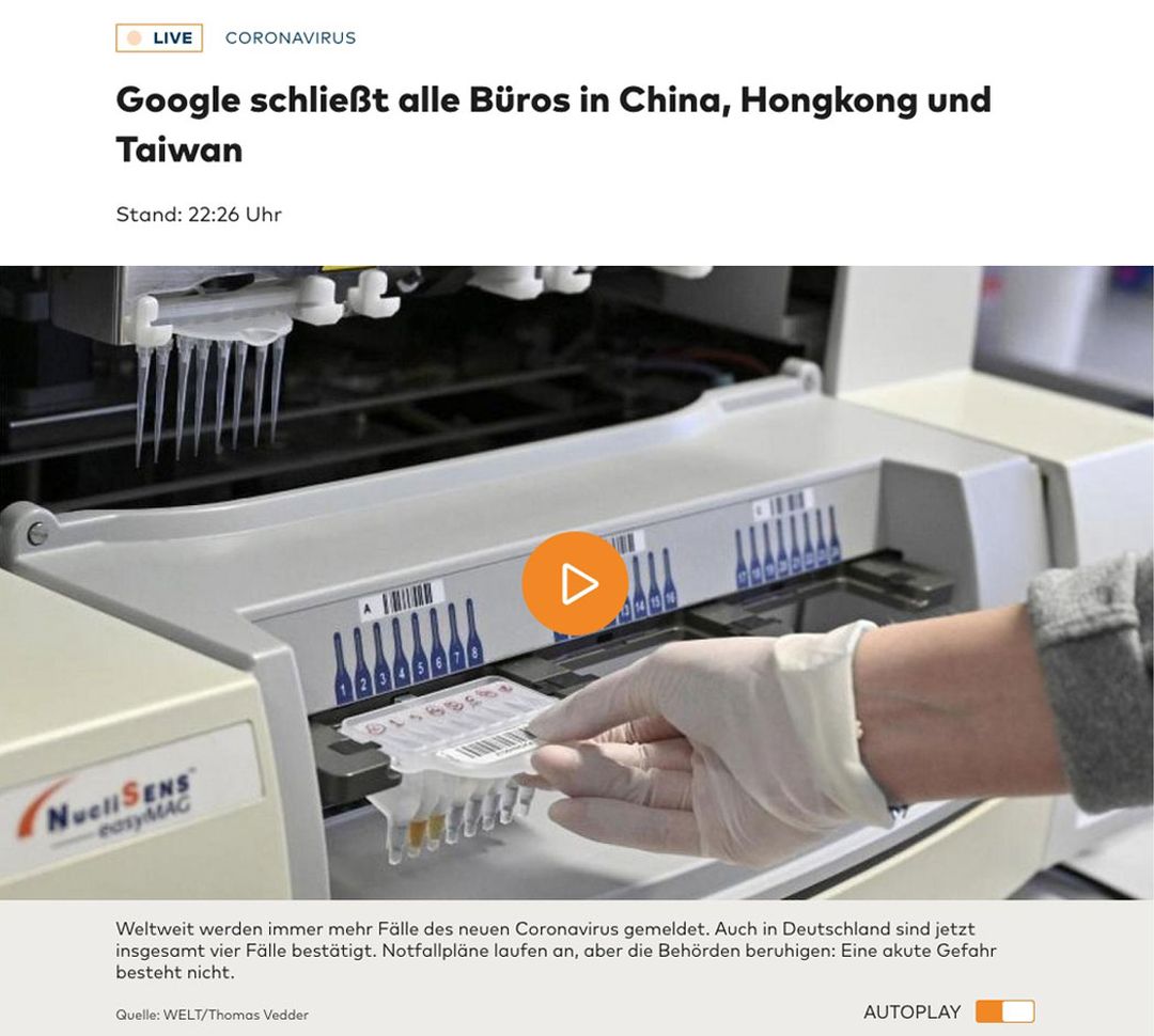 „Länder wie Deutschland“ bereiten der WHO Sorgen