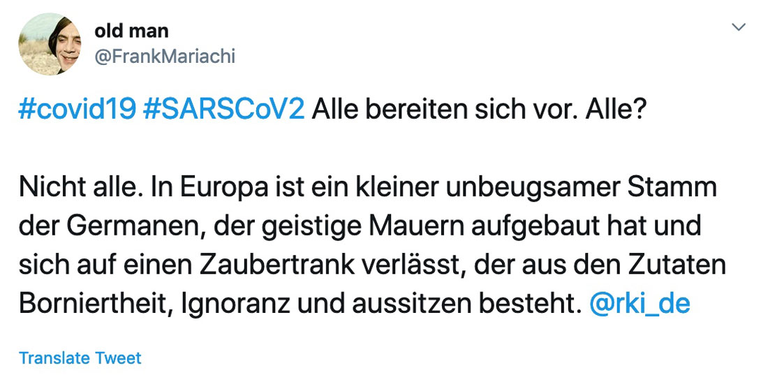 Besser hätte ich es nicht sagen können!